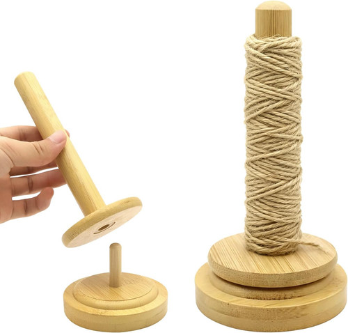 Wollabwickler aus bambus holz - wollabwickler,