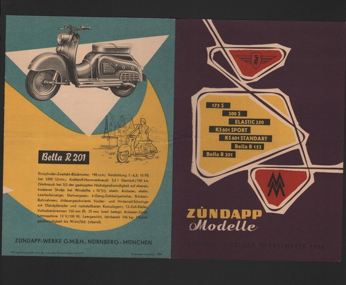 München prospekt 1956 - prospekt,