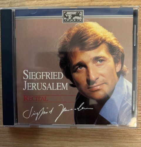 Siegfried jerusalem recital - siegfried,