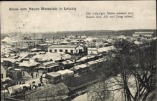 Ak Leipzig, Neuer Messplatz -