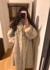 silberfuchs pelzmantel