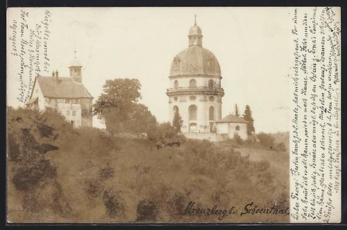 Ansichtskarte schönthal - ansichtskarte,