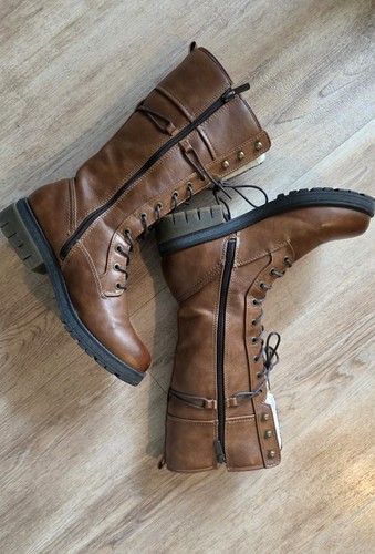 Mustang damen stiefel braun - mustang,