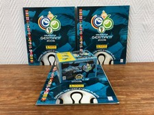 Display Box 500 Aufkleber Panini Deutschland 2006 Fußball 100 Packungen + 3 leeres Album