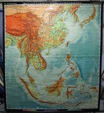 Schulwandkarte Rollbild