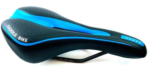 Blau fahrradsattel mtb - fahrradsattel,