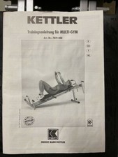 Kettler Multigym incl. Traningsanleitung