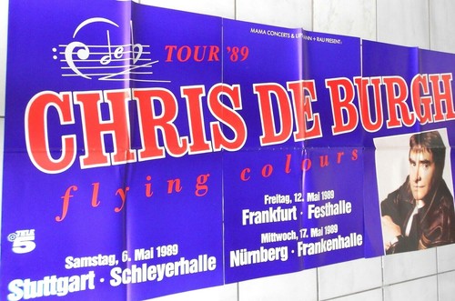 Chris burgh 1989 - burgh, tour