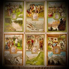 Liebig Kaufmannsbilder 6 Stk -