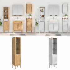 Bad hoher Schrank mit Regal