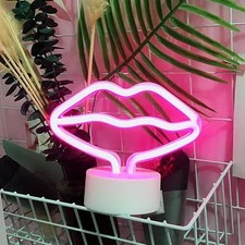 Neon led licht lippen - licht,
