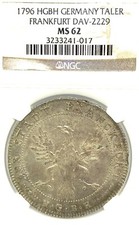 Deutsche States Frankfurt 1796