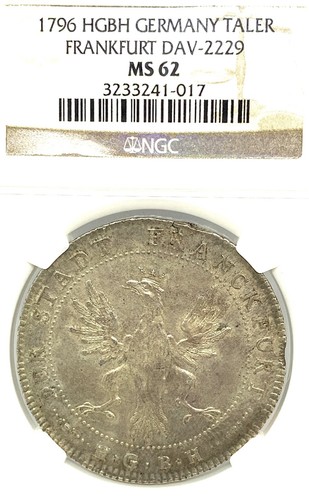 Deutsche states frankfurt 1796 - states,