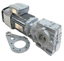 Schneckengetriebe SEW SA47/T Schneckengetriebemotor mit Bremse 0,75kW 87U/min