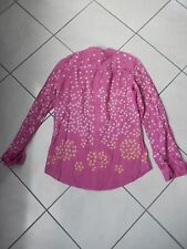 Crashbluse pink/offwhite/gelb, von "Antik Batic", Gr. S (36/38)