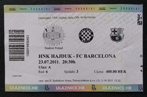 Ticket friendly match - ticket,