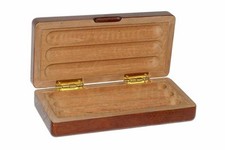 Exklusives Zigarren Etui aus Massiv-Holz für 3 Zigarren und Magnetverschluss