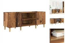 Schallplattenschrank Altholz