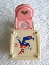 FIEDLER & PODEY - Alter Puppen Spieltisch - Hochstuhl - Zelluloid