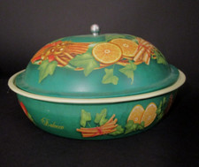 Balocco Italien Biscuit Lemon Metall Dose Rund Art Déco Design  Pop Art, Ø 27 cm