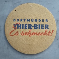 Bierdeckel Coaster Beermat Dortmunder Thier Bier #1053#