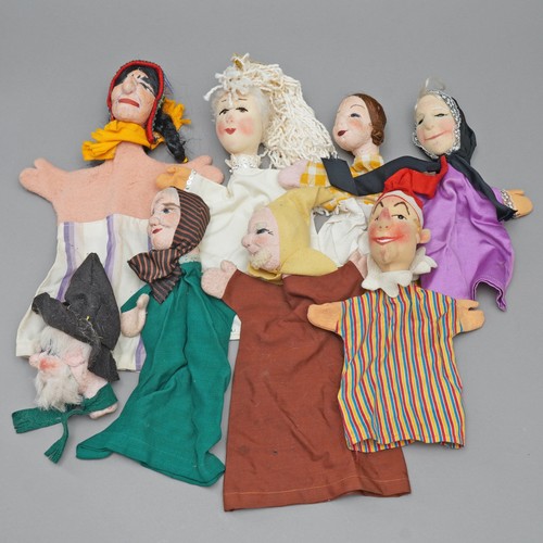 Vintage kersa handpuppe - 8x,