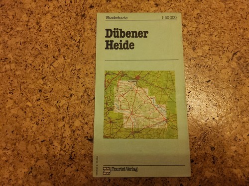 Wanderkarte dübener heide - wanderkarte,