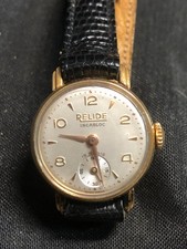 Vintage Uhr RELIDE 15 Rubis