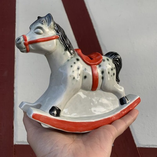 Spardose schaukelpferd goebel - spardose,
