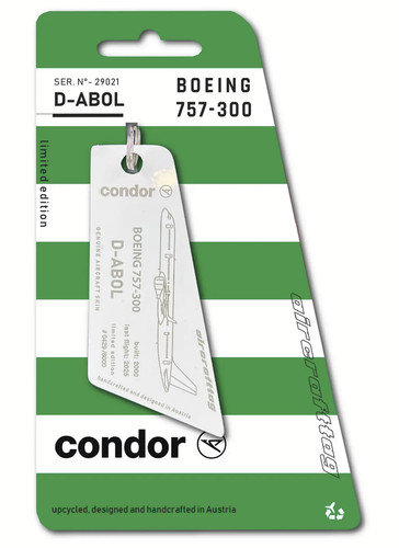 Aircrafttag condor b757 dabol - aircrafttag,