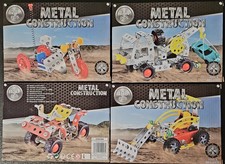 4 STCK. METALL - BAU - SET "