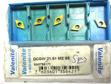 5x VALENITE CBN Wendeplatten