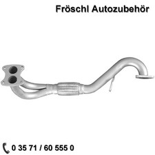 für Rover Mg Mgf 1,8 Edelstahl Hosenrohr Flexrohr Rohr Abgasrohr Auspuff a*