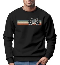 Sweatshirt Herren Fahrrad Retro Print Minimalistisch Radfahren Outdoor Fashion