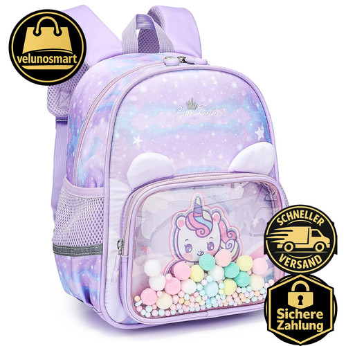 Kinderrucksack lila einhorn - lila,