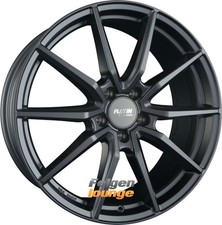 4x PLATIN P 109 Matt Graphite 8x18 ET45 5x108 Alufelgen 18 Zoll