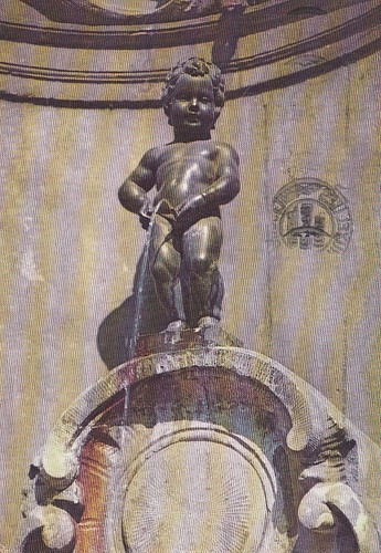 Bruxelles manneken pis gl1958 - manneken-pis,