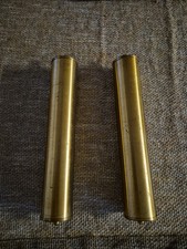 2 Uhren Gewichte Messing