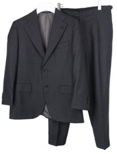 Suitsupply La Spalla / Brescia Anzug Herren UK 44/UK 44S Wolle 2 Teile Grau