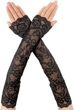 Elegante Lange Fingerlose