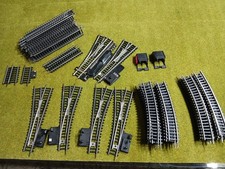 ho modelleisenbahn konvolut Weichen+ Schinen