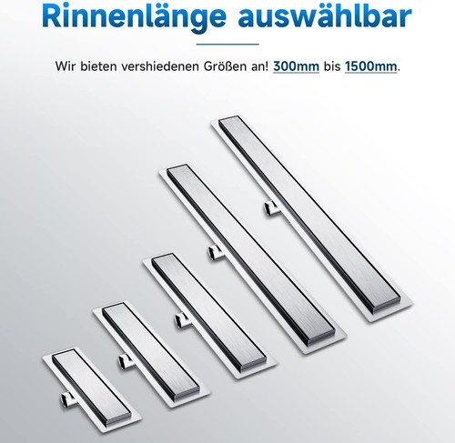 Duschrinne 304 edelstahl - duschrinne,