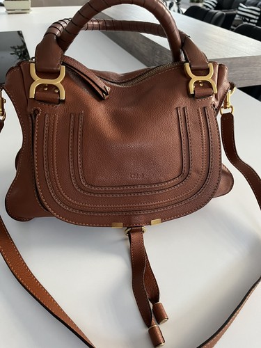 Chloé marcie medium - marcie, tan