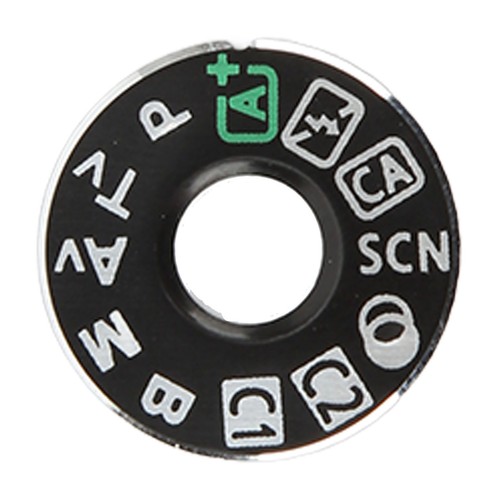 Camera mode dial plate - plate,