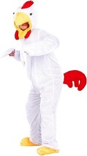 NEU Huhn Kostüm für Halloween Fasching Party Verkleidung Spaß Umzug Geburtstag