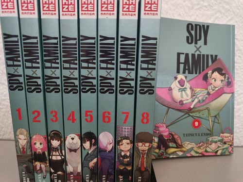 Spy family bände - x, 1-15