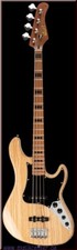 CORT GB64JJ, Natur, Bassgitarre, roasted maple Neck