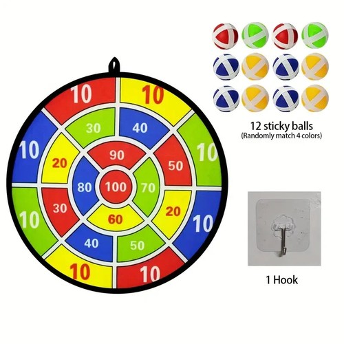 Dartscheibe klett 12 - klett, 36