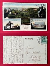 AK LITTDORF bei Rosswein 1912 Schloss Littdorf Grunau und Gasthaus   ( 134601