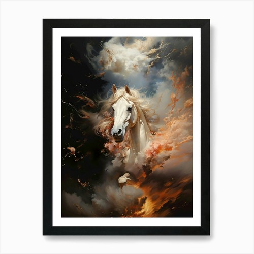 Pferd donner kunstdruck - im,